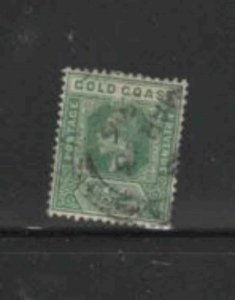 GOLD COAST #69 1913 1/2p KING GEORGE V F-VF USED b