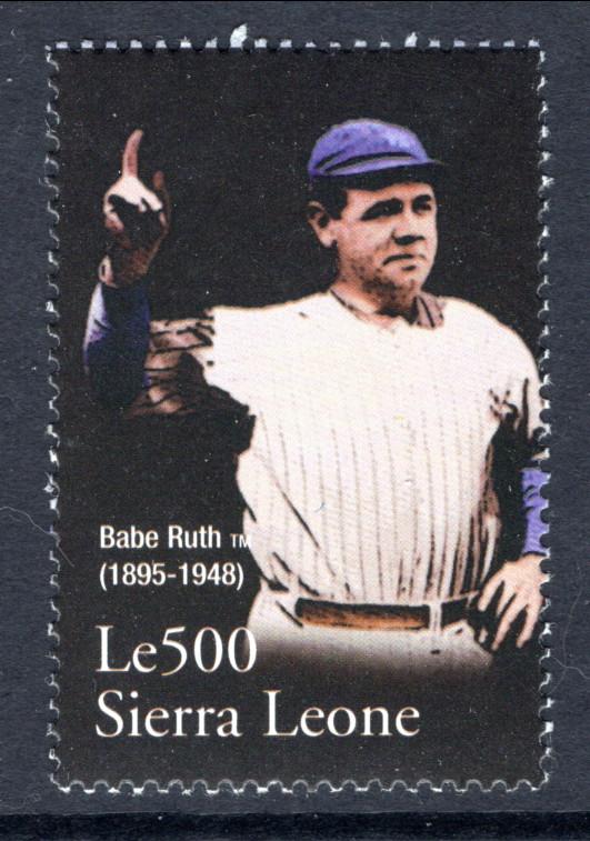 Sierra Leone 2759 Babe Ruth MNH VF