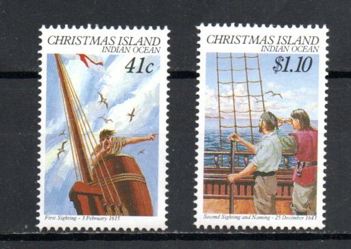 Christmas Island 248-249 MNH