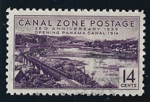 Canal Zone Scott #130 Used 14c  25th Anniversary 2019 CV $7.00