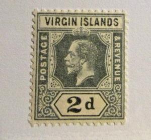 VIRGIN ISLANDS Scott #40 * MH 2d postage stamp