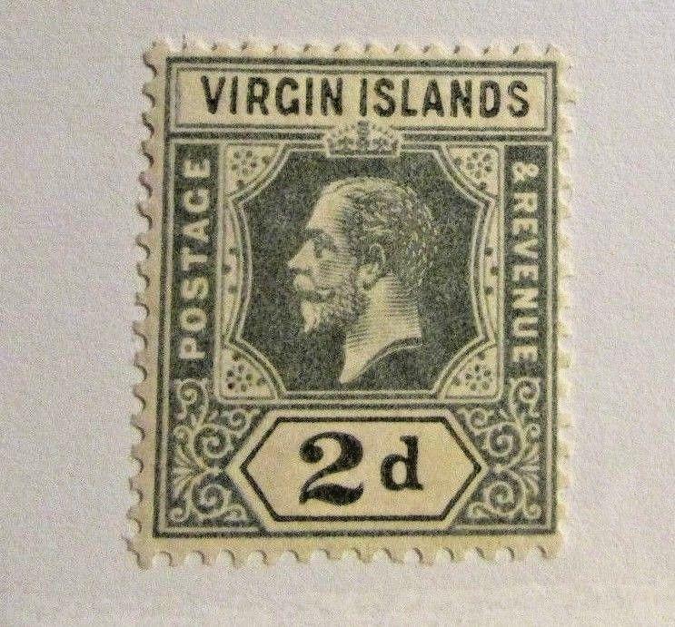 VIRGIN ISLANDS Scott #40 * MH 2d postage stamp