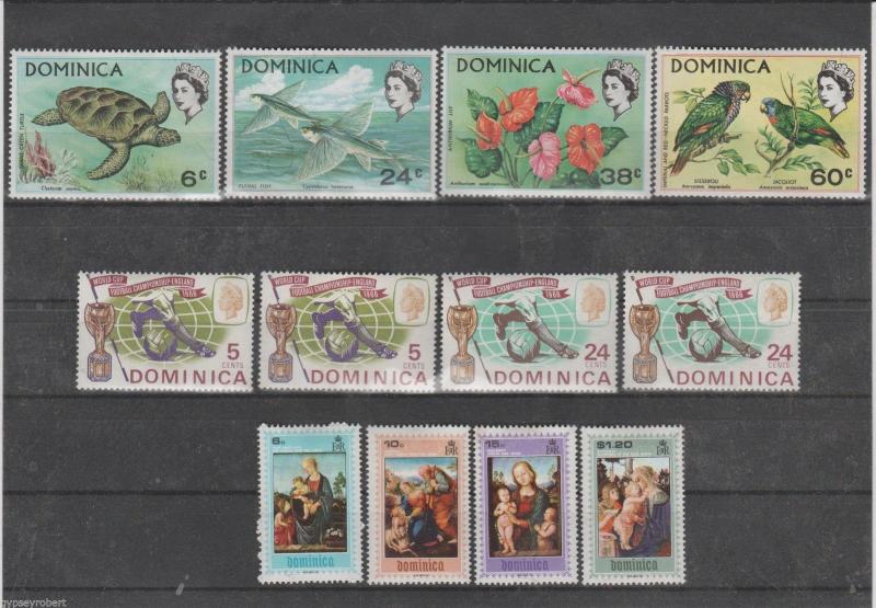 DOMINICA Commerative Issues