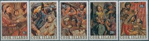 Cook Islands 1976 SG556-560 Christmas set MNH