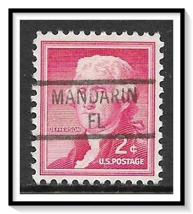US Precancel #1033 Mandarin FL Used