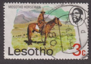 Lesotho 200 Mosotho Horseman 1976