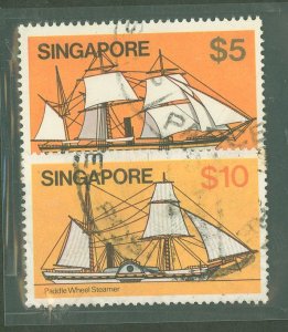 Singapore #347-8 Used
