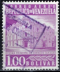 Venezuela 1958; Sc. # C669; Used Single Stamp