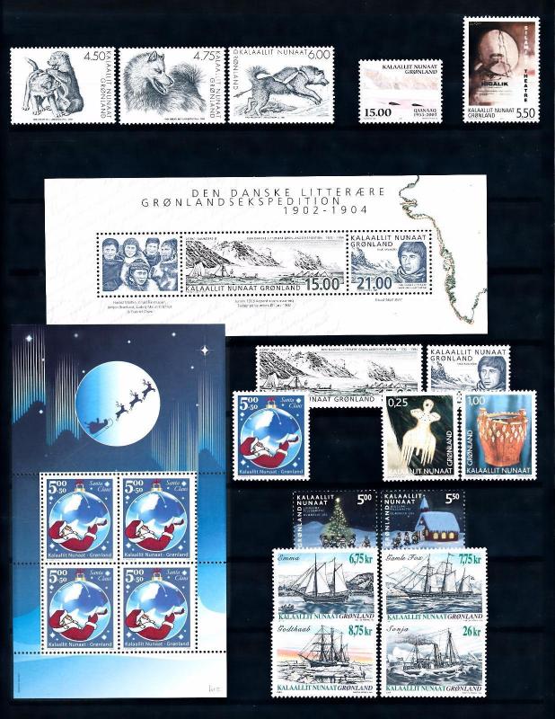 [65335] Greenland 2003 Year Set  MNH