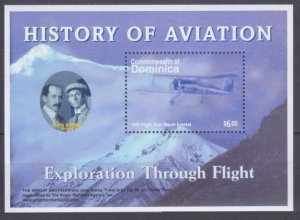2003 Dominica 3461/B484 History Of Aviation Exploration Through Flight 5,50 €
