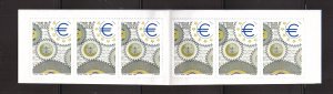 Italy    #2268a  MNH  1998  booklet  Europe Day  self-adhesive