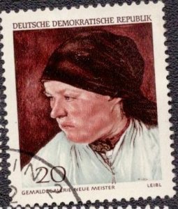 Germany DDR  - 1034 1968 Used Thin