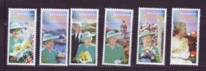 Guernsey Sc 769-774 2002 50th Anniversary QE II stamp set mint NH