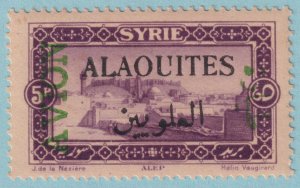 ALAOUITES C7 AIRMAIL  MINT NEVER HINGED OG ** NO FAULTS VERY FINE! - JCW