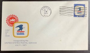 1396 USPS FDC July 1, 1971   Hialeah, Florida  7/1/71