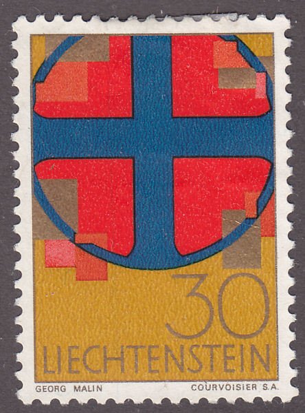 Liechtenstein 427 The Victorious Cross 1967