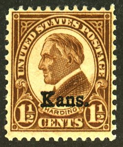 U.S. #659 MINT OG LH