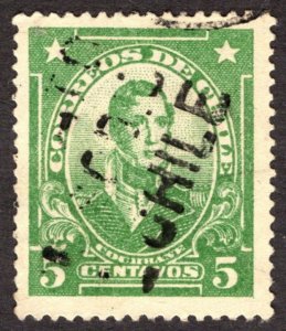 1929, Chile 5c, Used, Sc 163