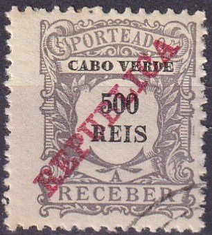 Cape Verde #J20  F-VF Used  CV $2.50 (Z3121)