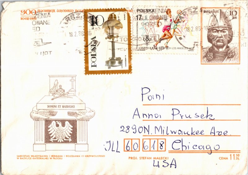 Poland, Worldwide Postal Stationary, Sports