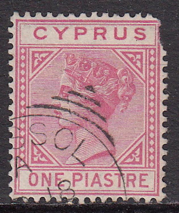 Cyprus #12, used, CV$ 37.00