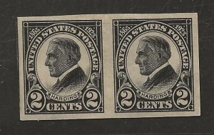 UNITED STATES SC# 611  PAIR  VF/MOG