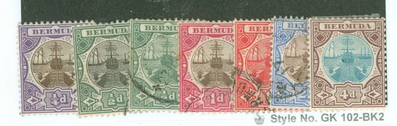 Bermuda #31-5/37/39 Used