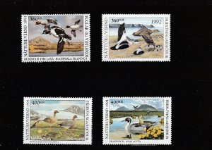 Iceland  Duck Stamps MNH  (1991-1994)