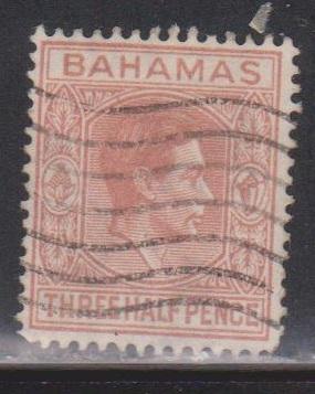 BAHAMAS Scott # 102 Used - KGVI