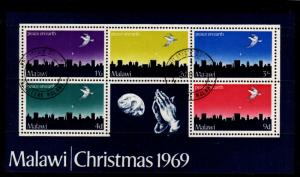 Malawi - Cancelled Souvenir Sheet Scott #126a (Christmas)