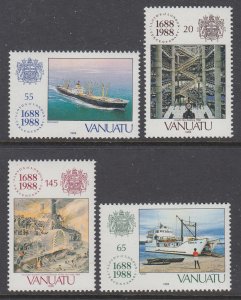 Vanuatu 485-488 MNH VF