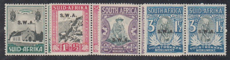 Southwest Africa - 1935-36 - SC B1-4 - NH - Complete set