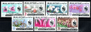 Malaysia Negri Sembilan #76-82 F-VF Unused CV $4.50 (A589)