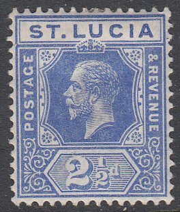 St. Lucia 67 MH CV $4.50