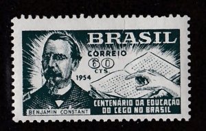 Brazil # 807, Benjamin Constant - Braille, Mint LH