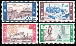 Belgium Scott B793-B796 Mint never hinged.