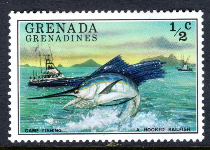 Grenada Grenadines 153 Fish MNH VF