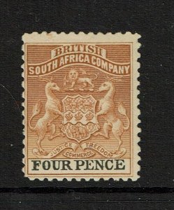 Rhodesia SG# 22, Mint Hinged, two Hinge rems, minor toning - S13571