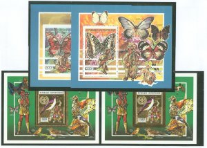 Central African Republic #959-960 Mint (NH) Souvenir Sheet (Bird)