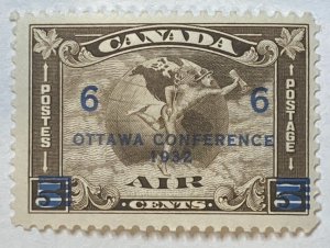 CANADA 1932 #C4 Mercury Surcharged Air Mail - MNH