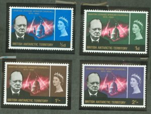 British Antarctic Territory #16-19 Mint (NH) Single (Complete Set)