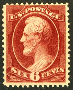 U.S. #208 MINT OG LH