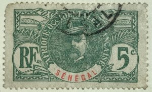 AlexStamps SENEGAL #60 XF Used 