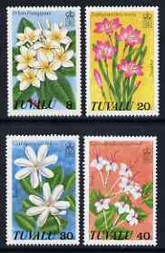 TUVALU - 1978 - Wild Flowers - Perf 4v Set -Mint Never Hinged