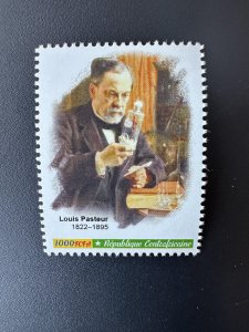 Central African Africa 2023 Mi. 16033 Personalized Louis Pasteur stamp