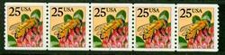 1988  COIL Sc 2281f  Honeybee  MNH  plate number 1 strip ...