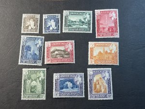 ADEN/KATHIRI # 29-38-MINT/HINGED------COMPLETE SET------1954(LOTB)