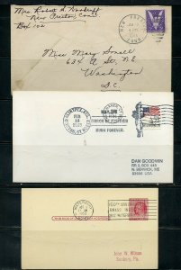 US POSTAL HISTORY OF STATE OF CONNECTICUT  LOT OF 36 COVERS 1873-1990 AS SHOWN