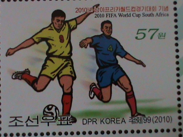 ​KOREA-2010-SC#4921-WORLD CUP SOCCER CHAMPIONSHIP-S.AFRICA-MNH -S/S VERY FINE