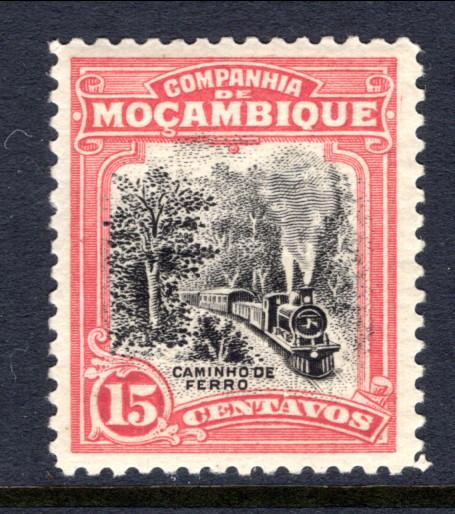 Mozambique Company 132 Train MNH VF
